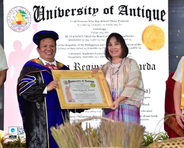Legarda receives honorary PhD from UA, urges graduates to serve with purpose
