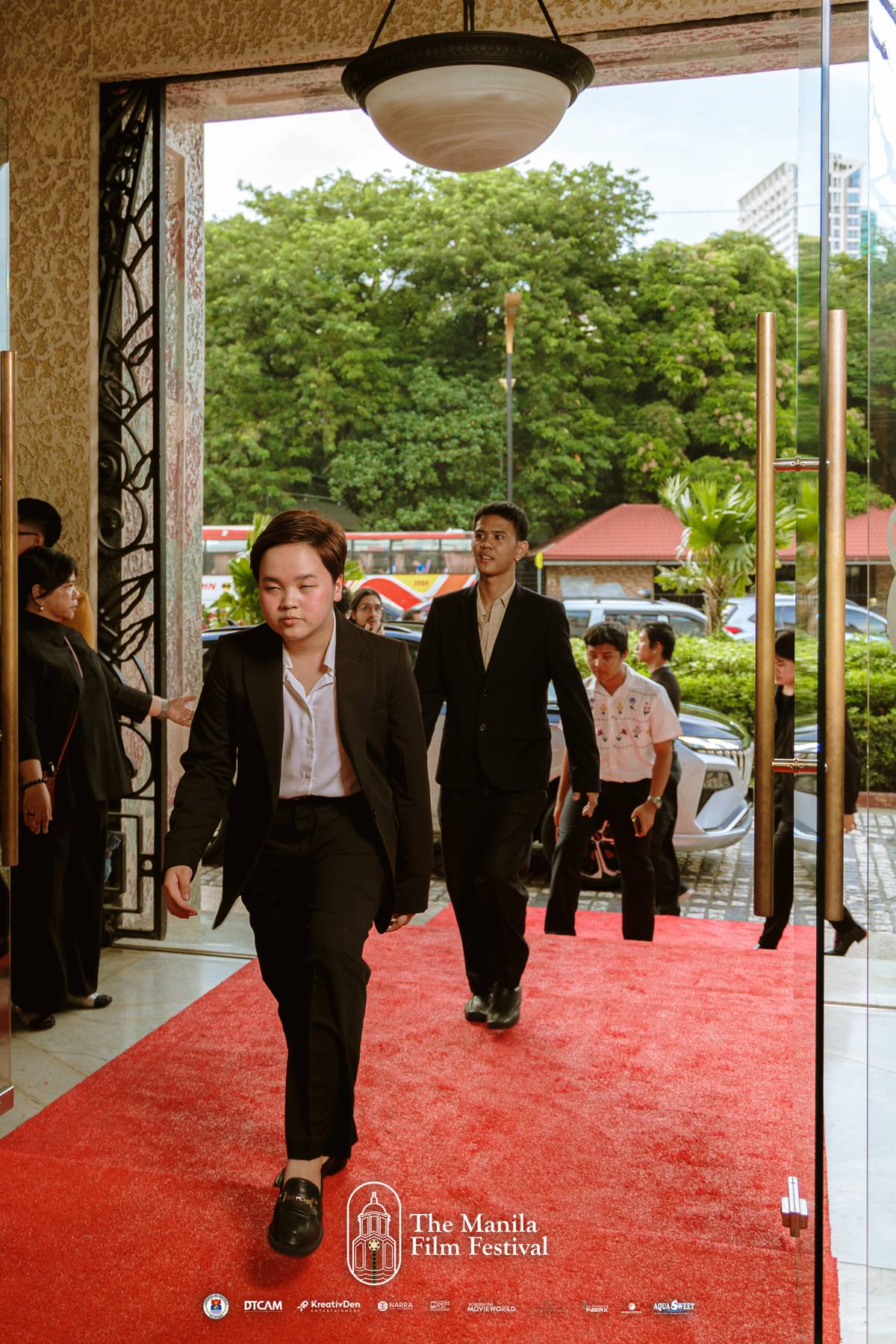 Down the red carpet at the premiere night of the Manila Film Festival 2024 at the Manila Metropolitan Theater.