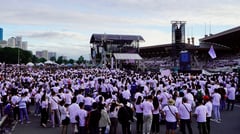 ASSEMBLY FOR PEACE AND UNITY AT QUIRINO GRANDSTAND