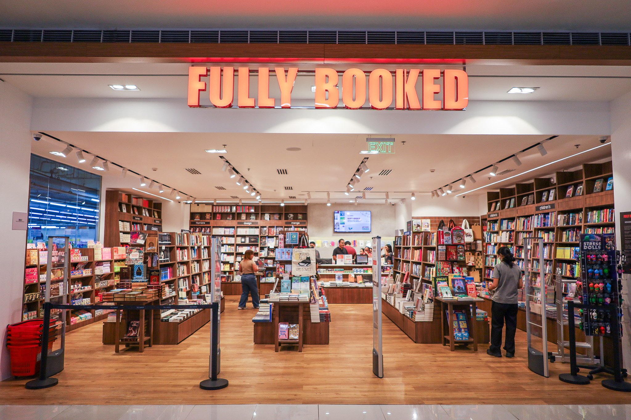 The 107-square meter bookstore on the ground floor of SM East Ortigas.