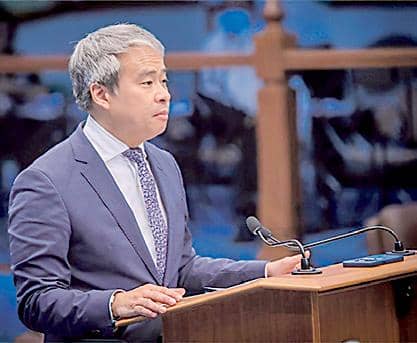 Senator Joel illanueva pushes for the renewal of Meralco’s franchise, citing the important role of the distribution utility in enabling national progress