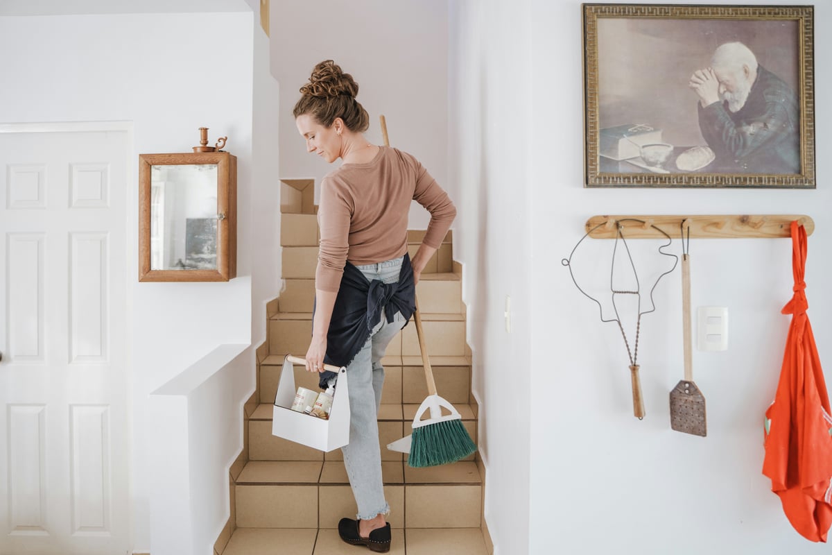 Sweep away dust and remove the stale energy of the past year.