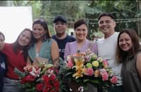Marvin Agustin and Jolina Magdangal with Mylene Dizon and Judy Ann Santos