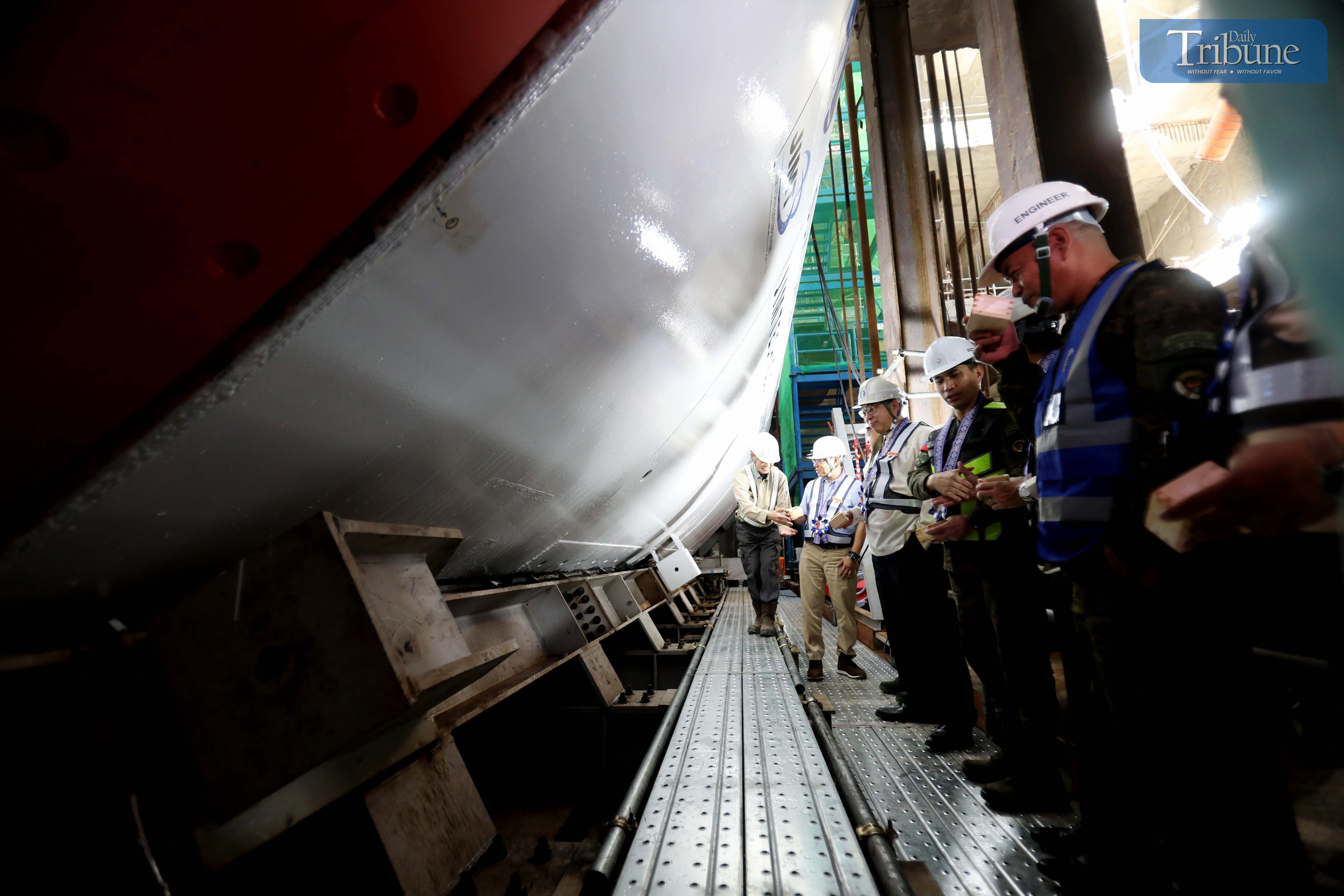 Japanese sake ceremony launches tunnel boring machine at Metro Manila Subway Project