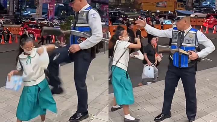 Guard caught destroying child vendor's sampaguita garlands, fired