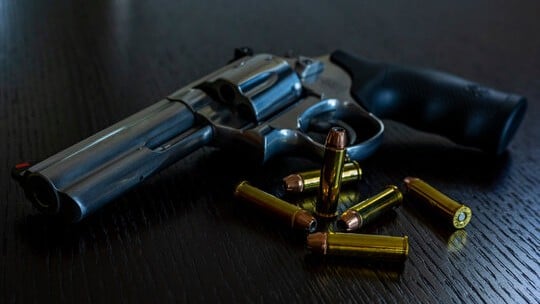 Departing passenger nabbed over illegal firearms