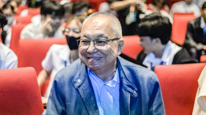 National Artist for Film and Broadcast Arts Ricky Lee during the CCP Cine Icons at Adamson University