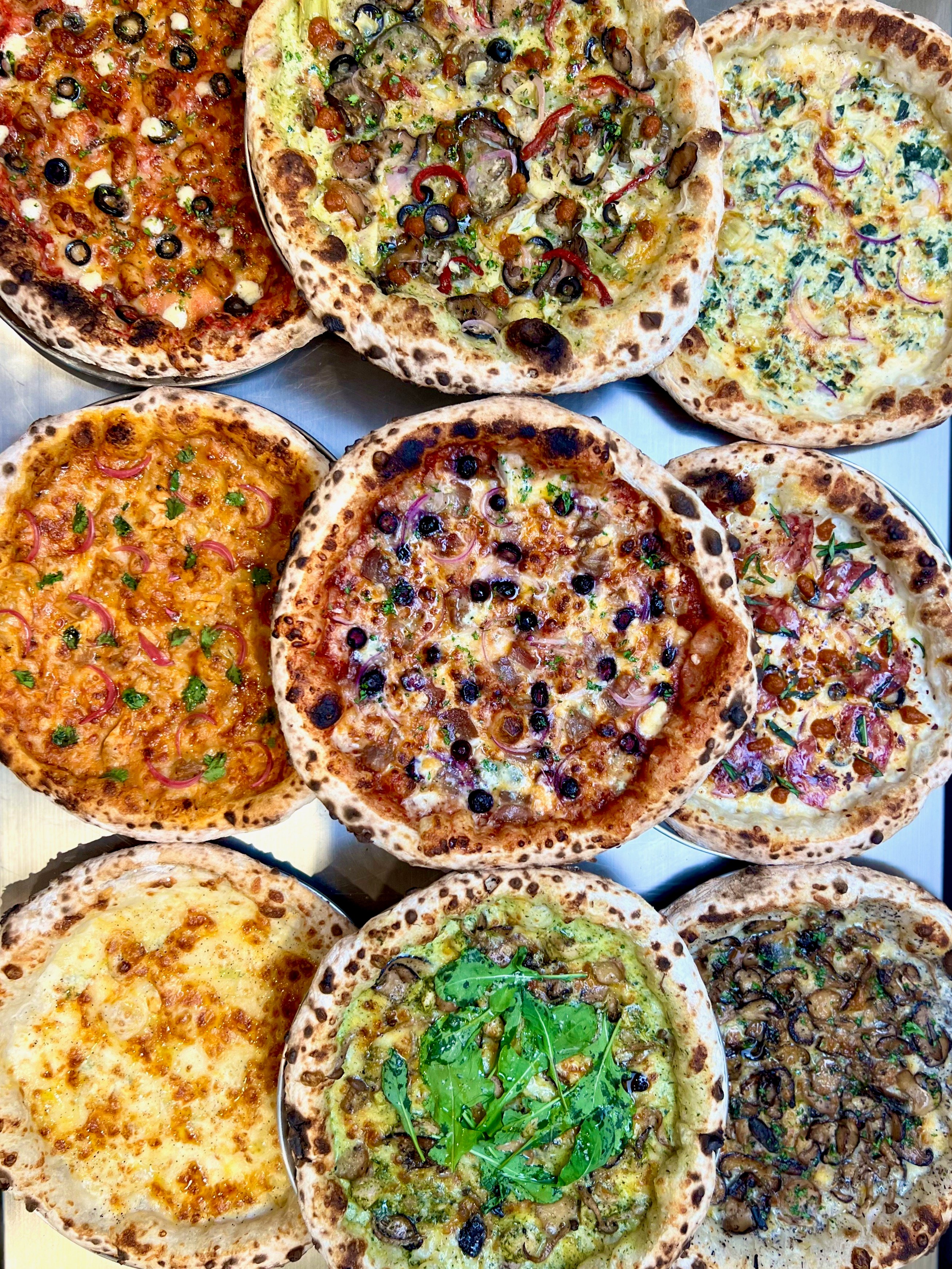 ASSORTED pizza