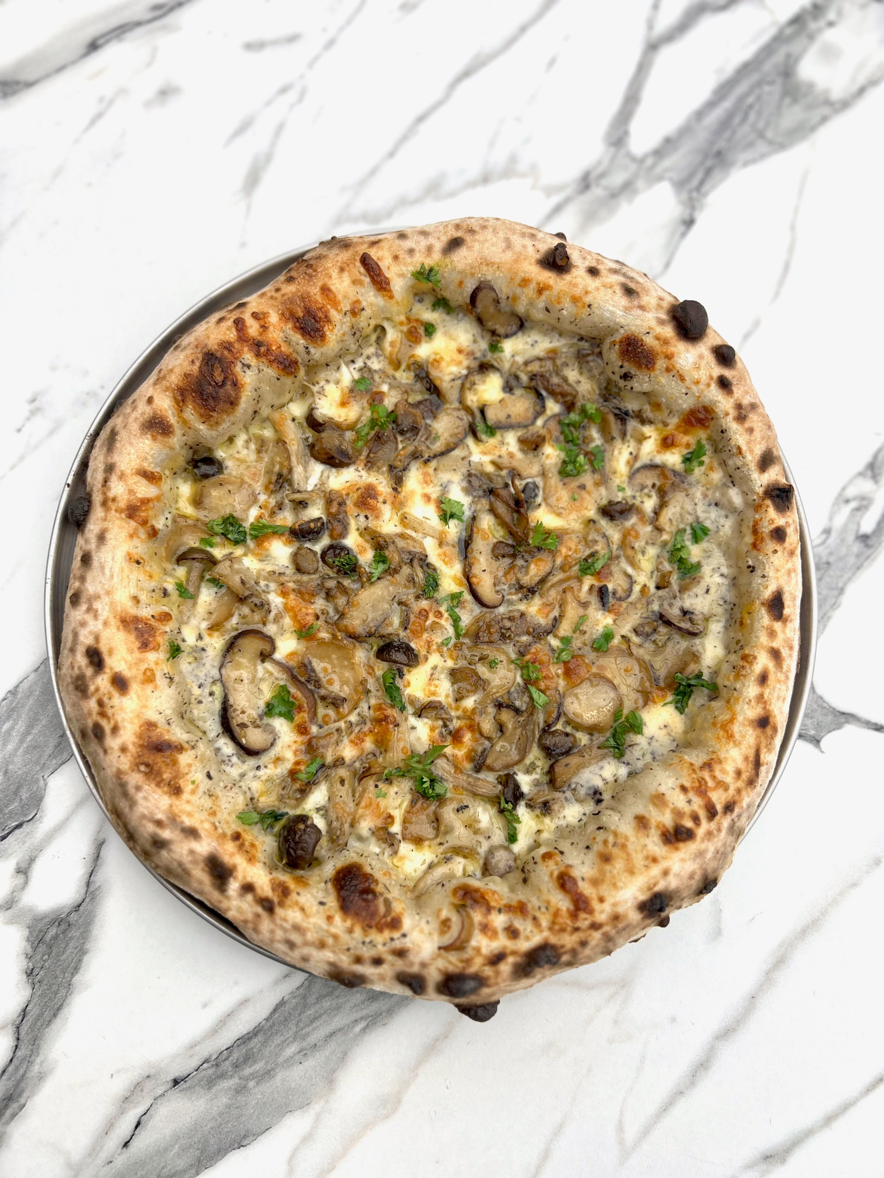 CALIFORNIA-style pizza.