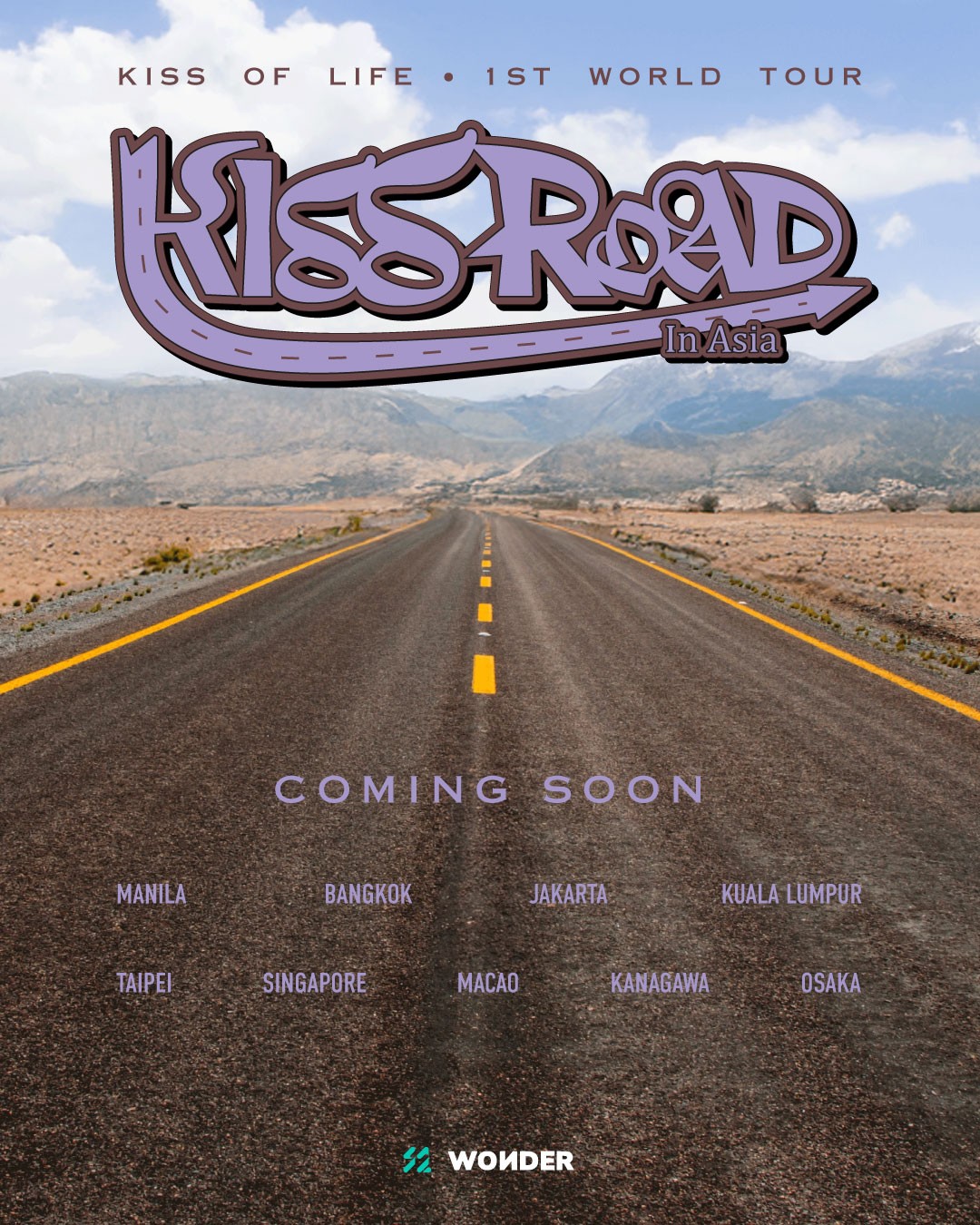 Kiss of Life announces Manila stop for Kiss Road tour