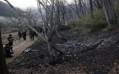 Japan forest on fire after military explosives drill