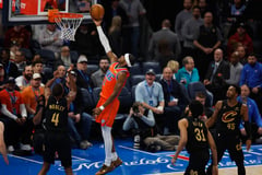 SWEET REVENGE: Shai drops 40; Thunder avenge loss to Cavaliers