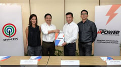 Meralco unit lights up ABS-CBN hub