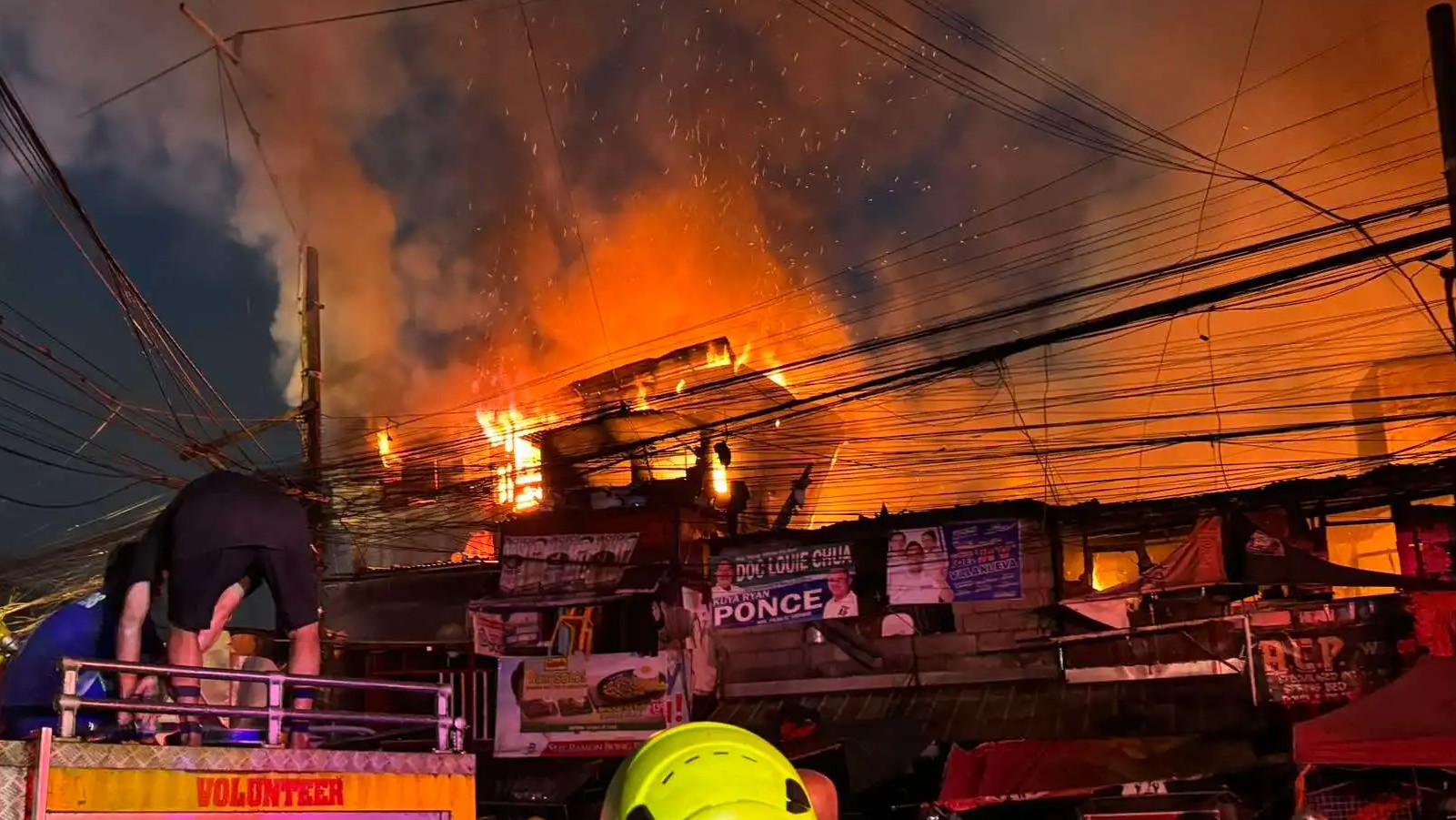 Sampaloc blaze leaves 300 families homeless