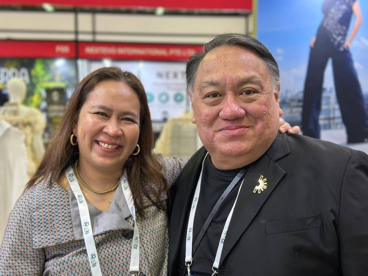 CITEM chief Trade Industry Development Specialist Anna Marie D. Alzona and Jackie C. Aquino.