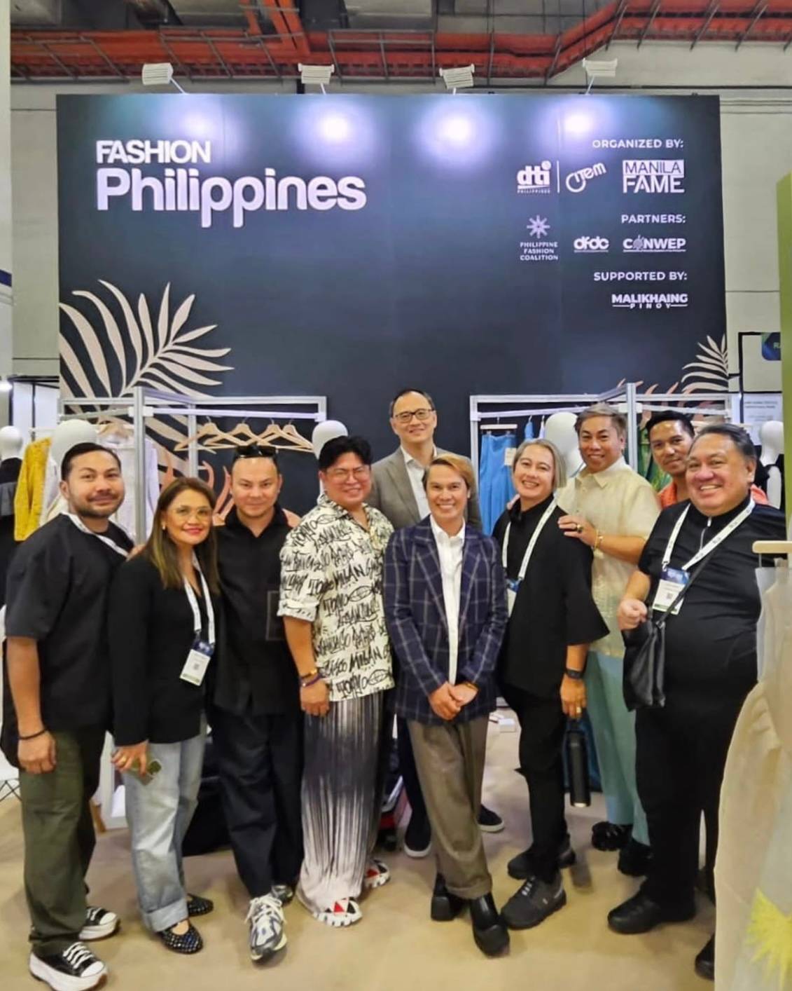 Egay Ayag, Belinda Recto, Jor-El Espina, Dodjie Batu, CONWEP president Lawrence de los Santos, Benjie Panizles, Emi Englis, Edgar Buyan Jr. Arce and Jackie C. Aquino.