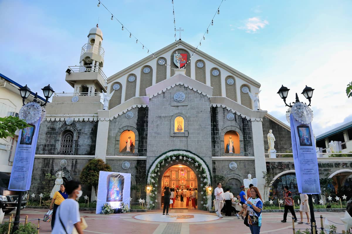 The Diocesan Shrine and Parish Church of Saint Clement in Angono, Rizal.