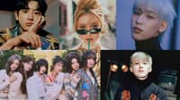 Chanyeol, Hwasa, BamBam, B.I. on Instagram, and STAYC on X