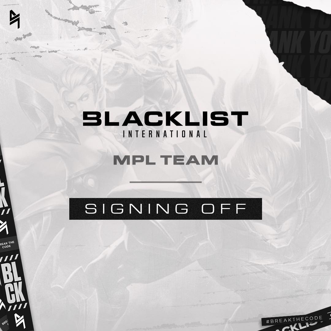 Blacklist International exits MPL