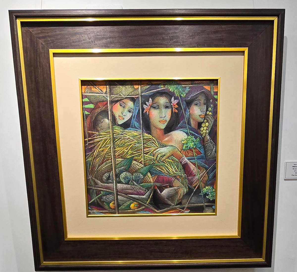 ‘Tres Marias’ oil on canvas by Tam Austria.