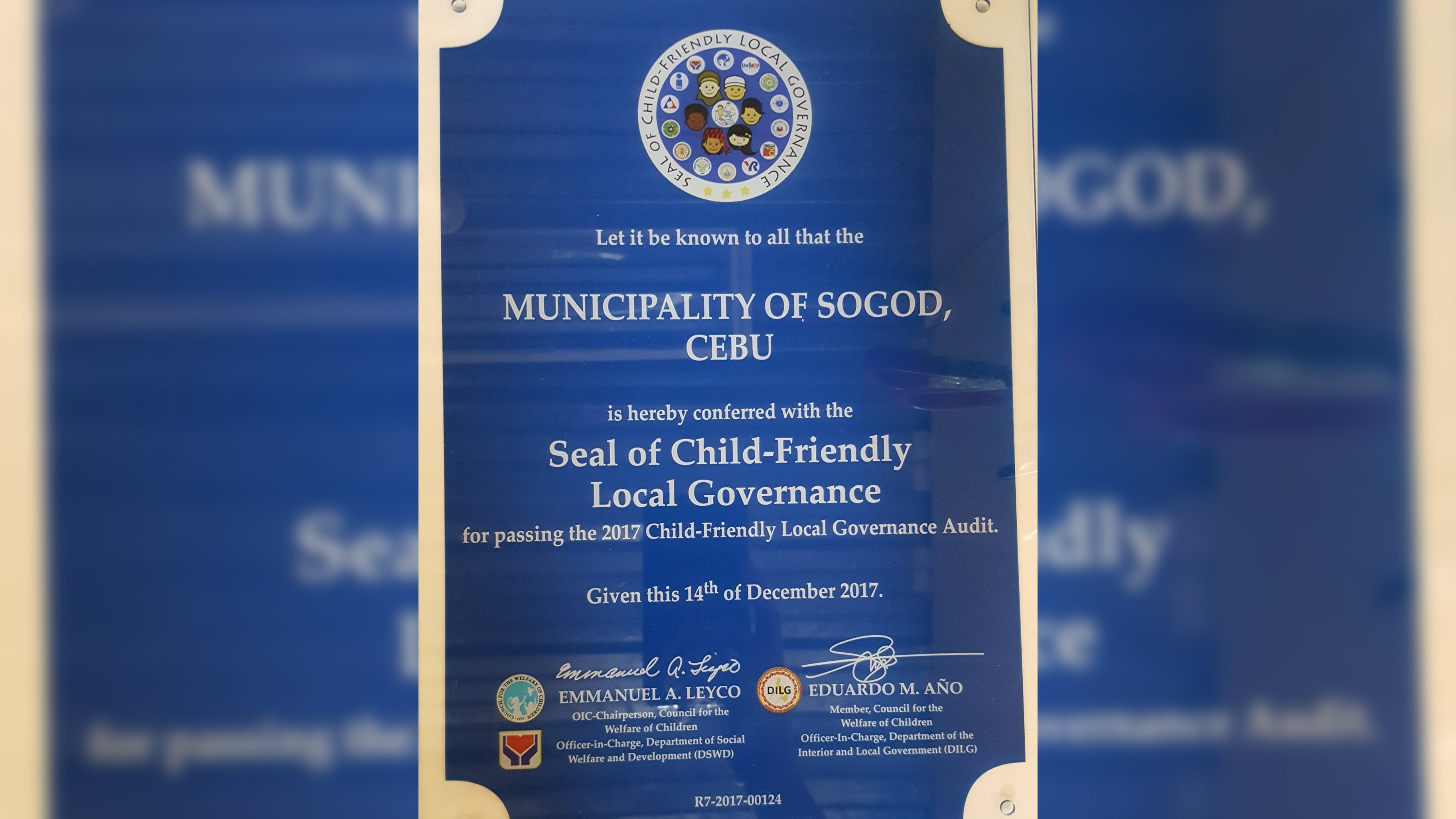 7 Cebu areas among Top 10 child-friendly