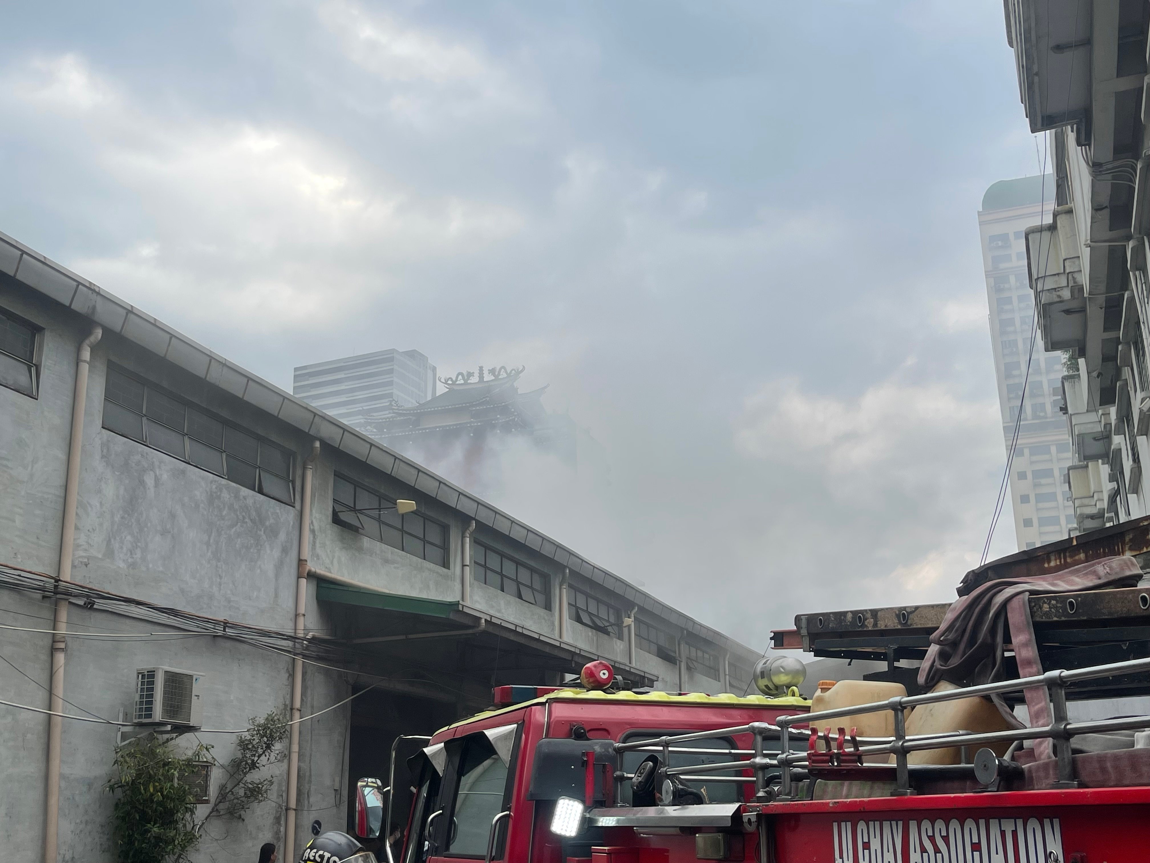 Poor ventilation hinders firefighting efforts at Manila warehouse