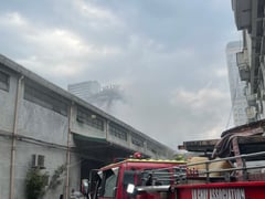 Poor ventilation hinders firefighting efforts at Manila warehouse