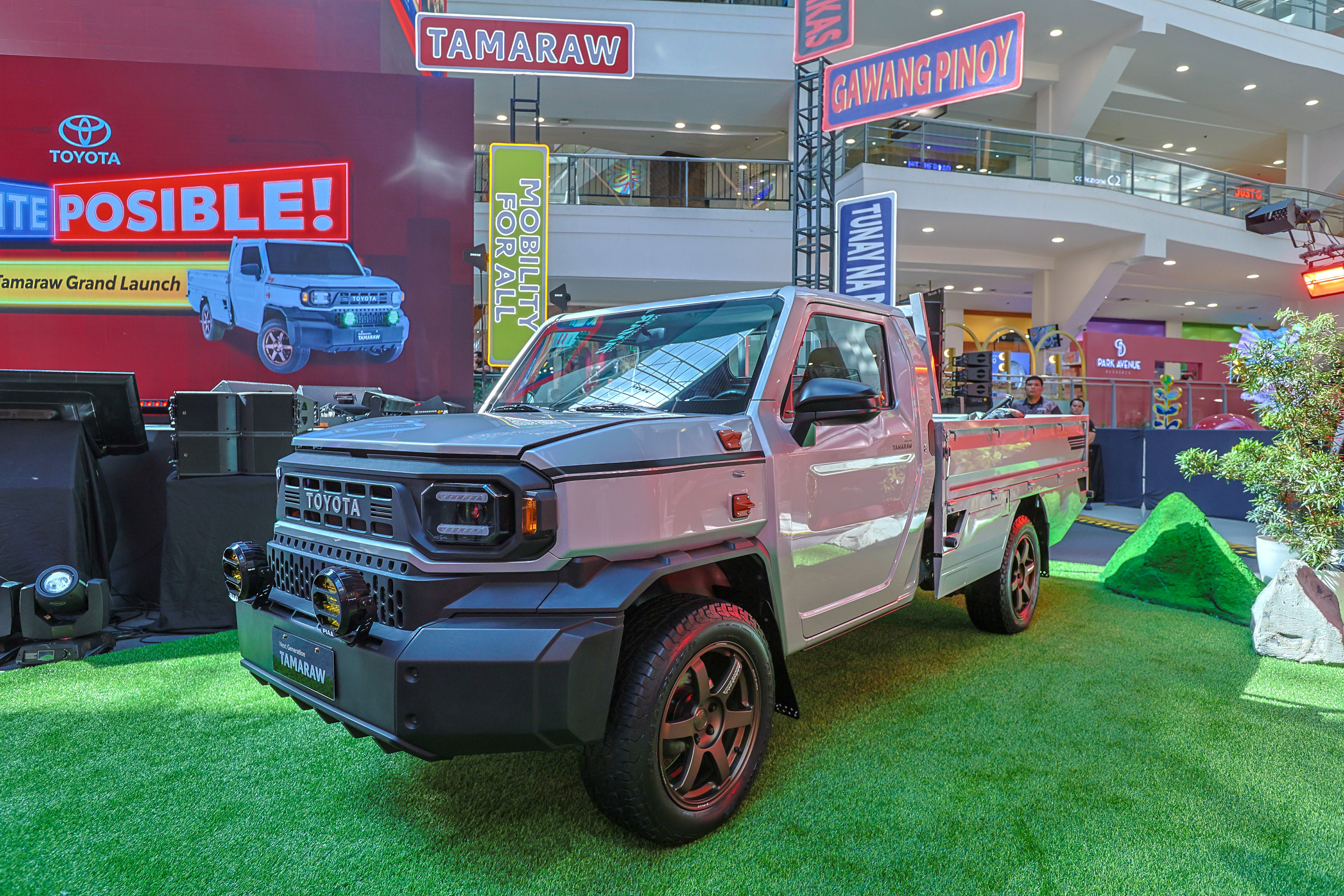 RAGING TAMARAW: Toyota’s utility vehicle gets job done