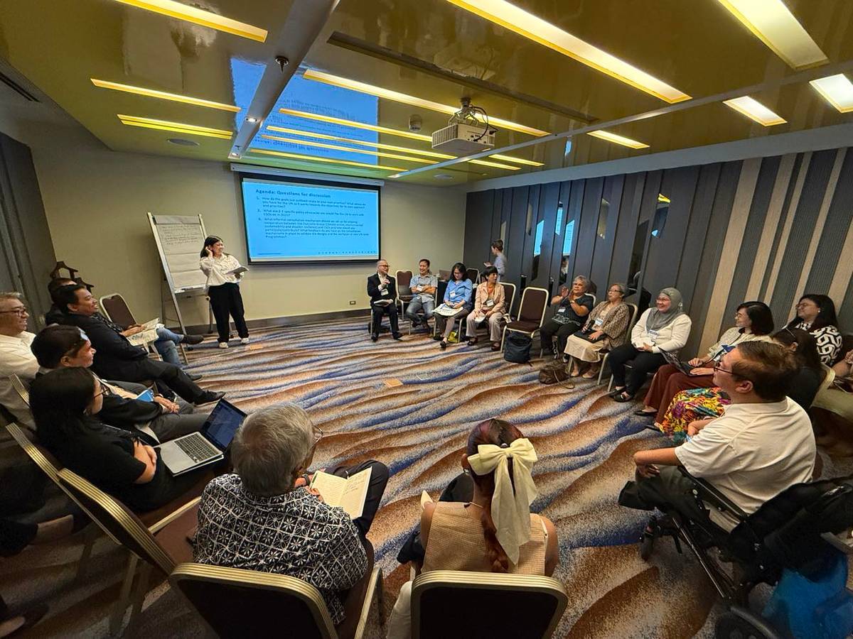 Forum participants engage in discussions during the breakout sessions of the event. Alignment of their priorities with the UN Cooperation framework, suggestions for policy directives and partnership mechanisms were some of the many topics covered during the huddles. Photo by UN Philippines