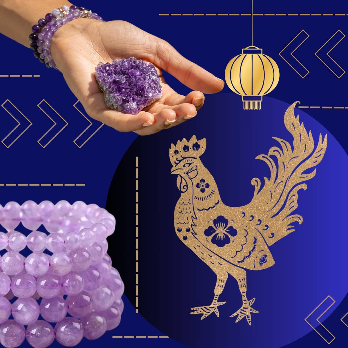 Roosters, especially those in the creative fields, can harness their creativity with the color purple.
