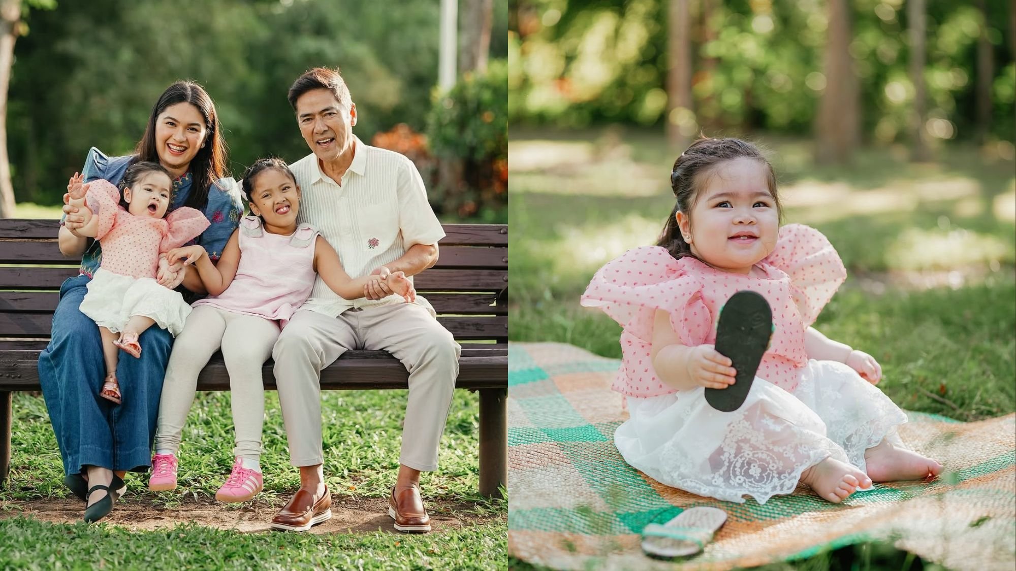 Vic Sotto and Pauleen Luna celebrate Mochi's first birthday