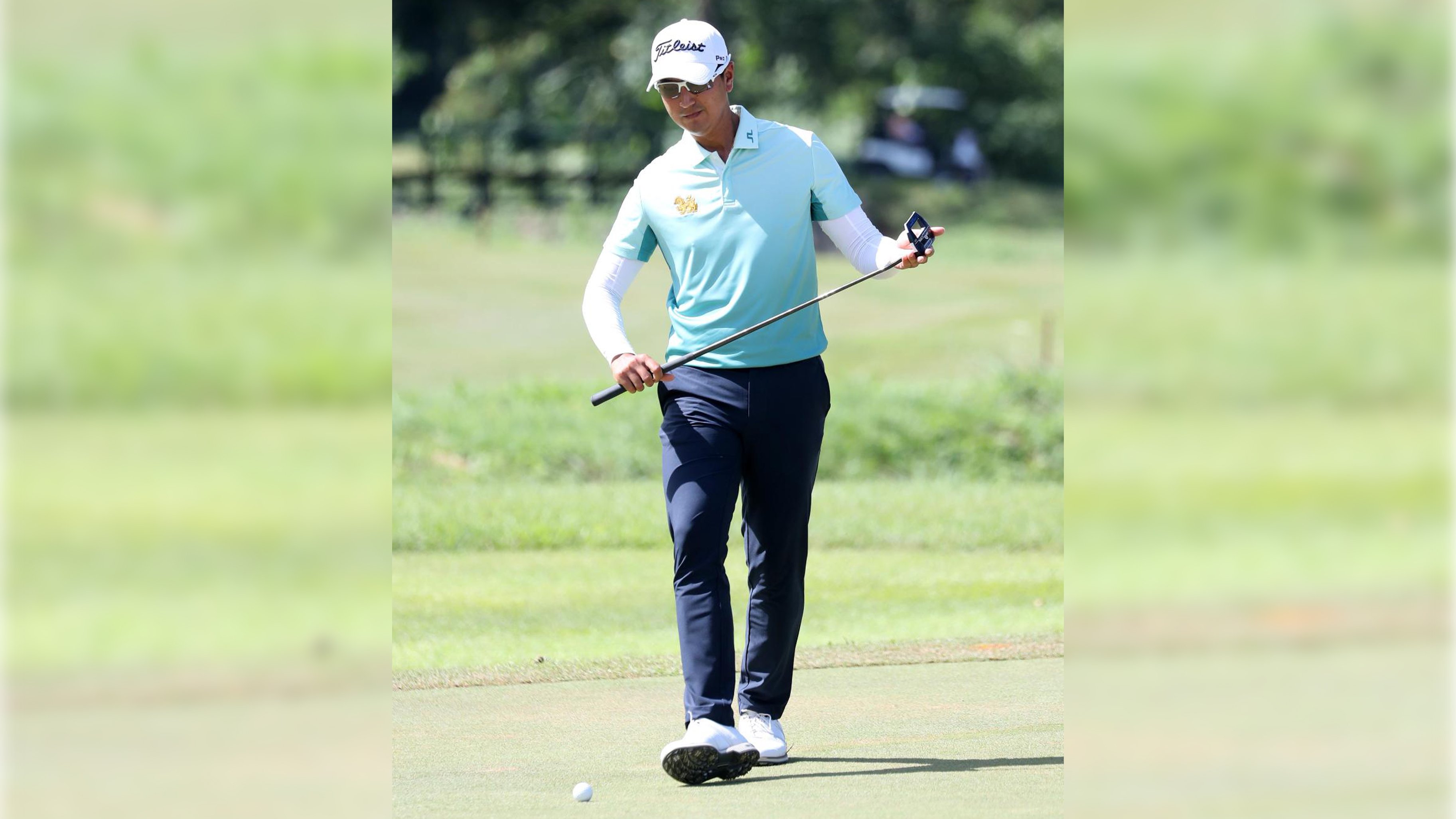 FLAWLESS PERFORMANCE: Brilliant Thai sizzles with 65, posts 1-shot lead