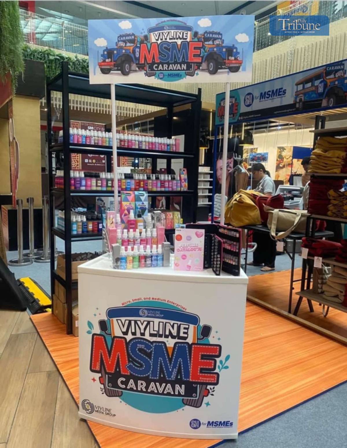 One of the 20 stalls included in the Viyline Caravan.