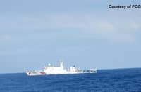 Close watch over Chinese Coast Guard vessel