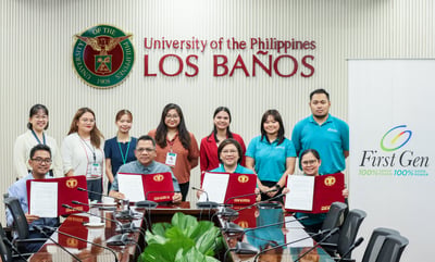 First Gen, UPLB ink R&D collab deal