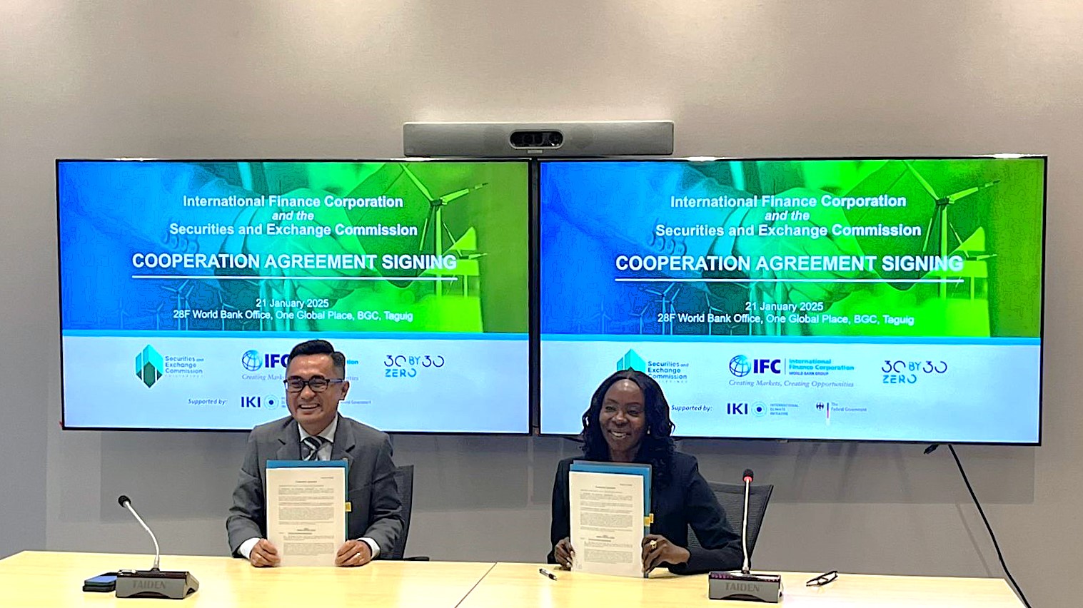SEC, IFC sign deal for flagship climate initiative