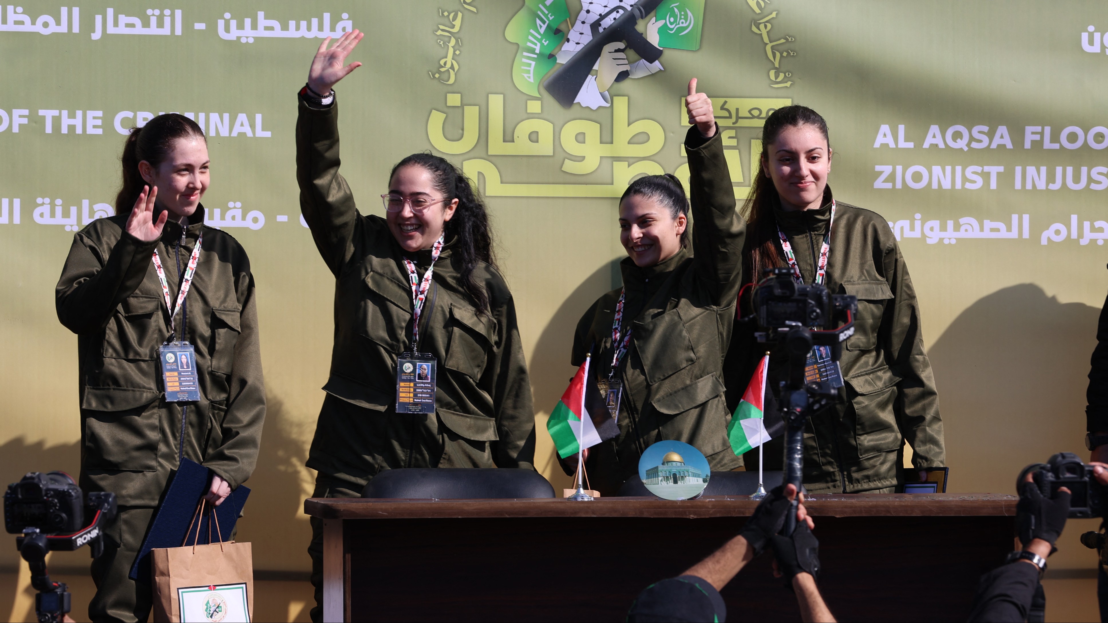 Four Israeli hostages freed in Gaza amid tense truce