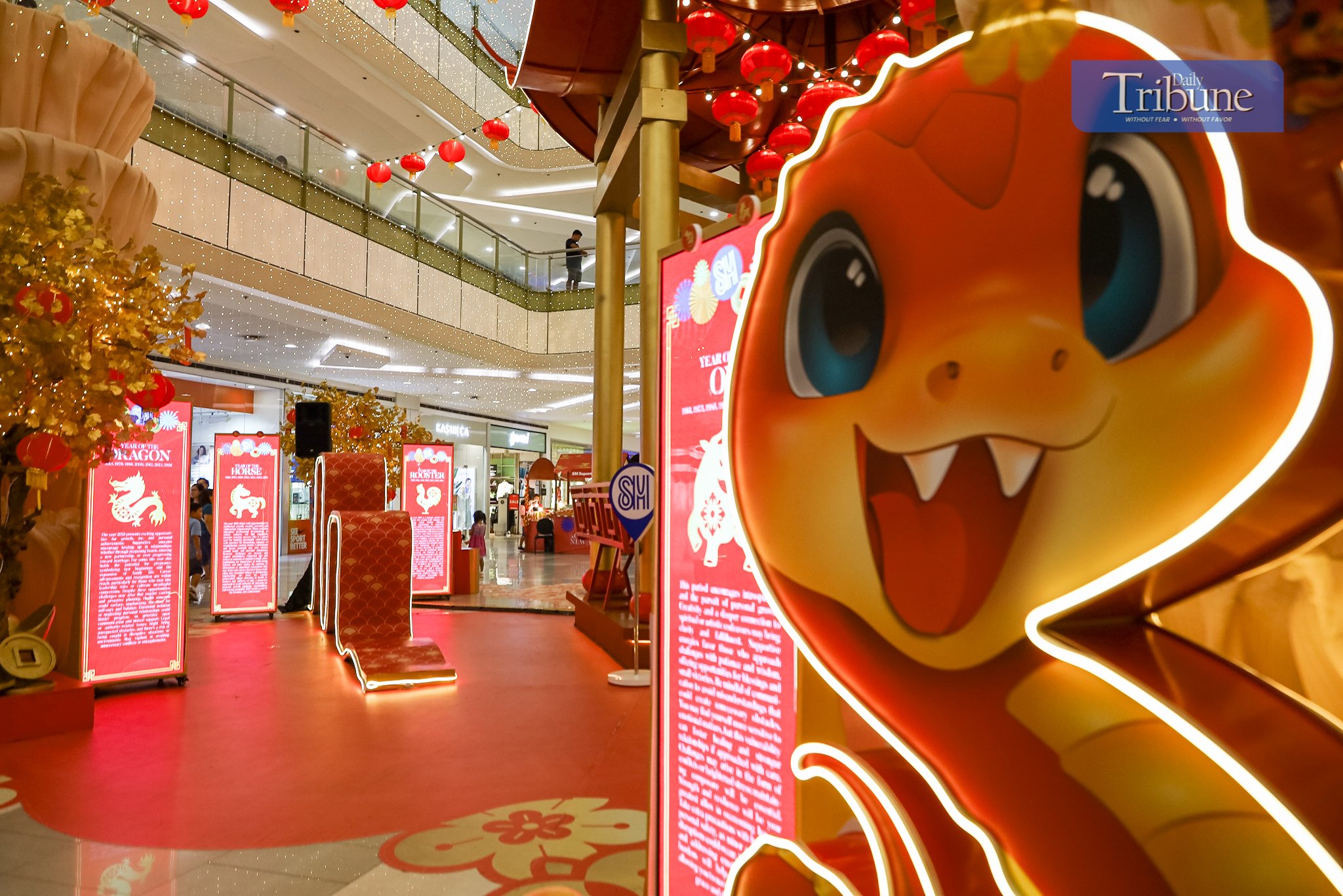 Early Chinese New Year vibes at SM San Lazaro