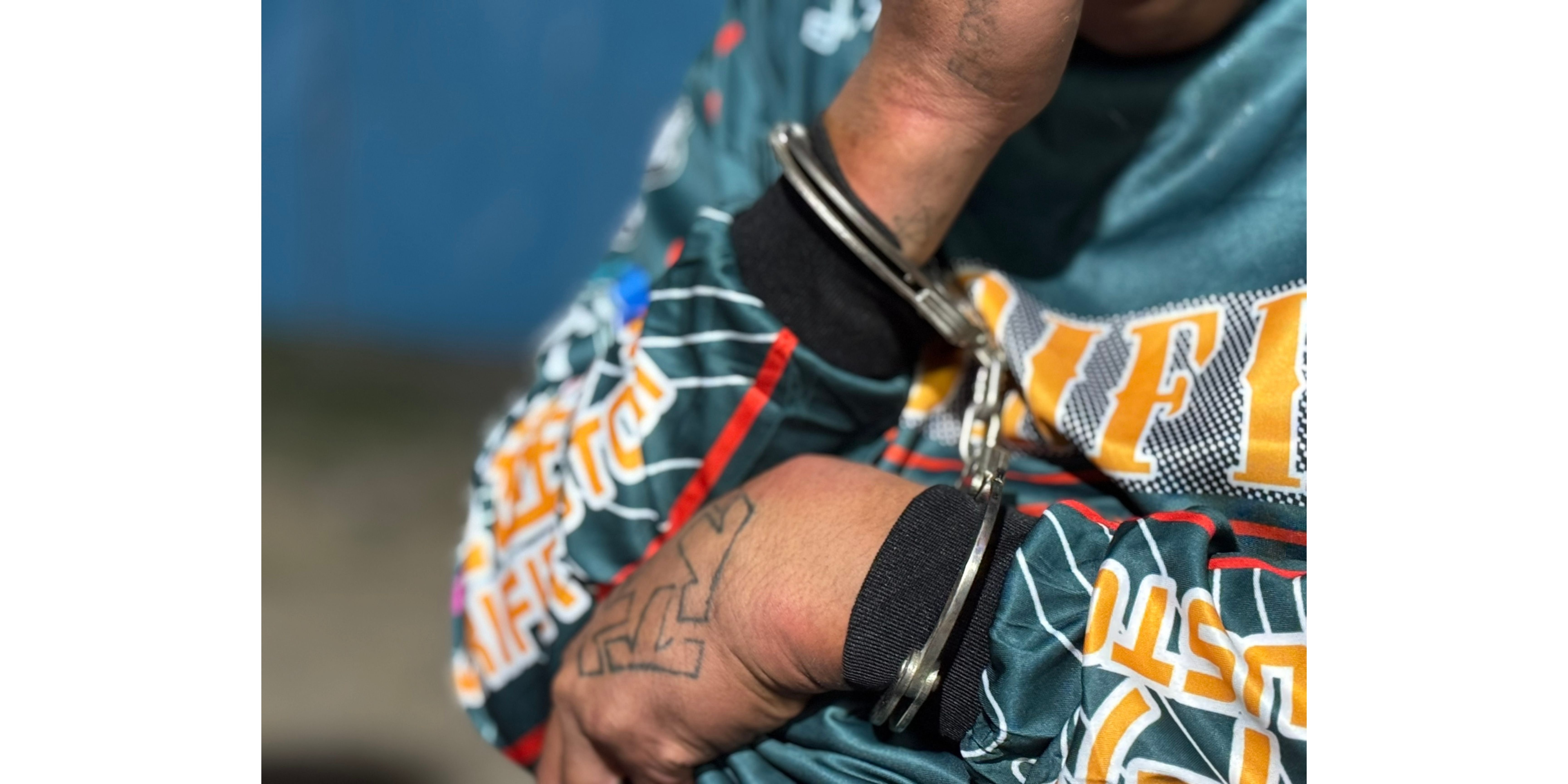 Guard collared for illegal possession of firearm
