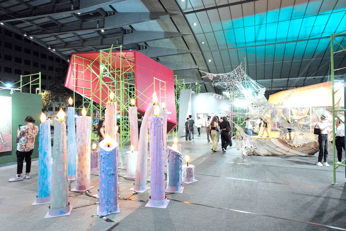 Projects section of Art Fair Philippines.
