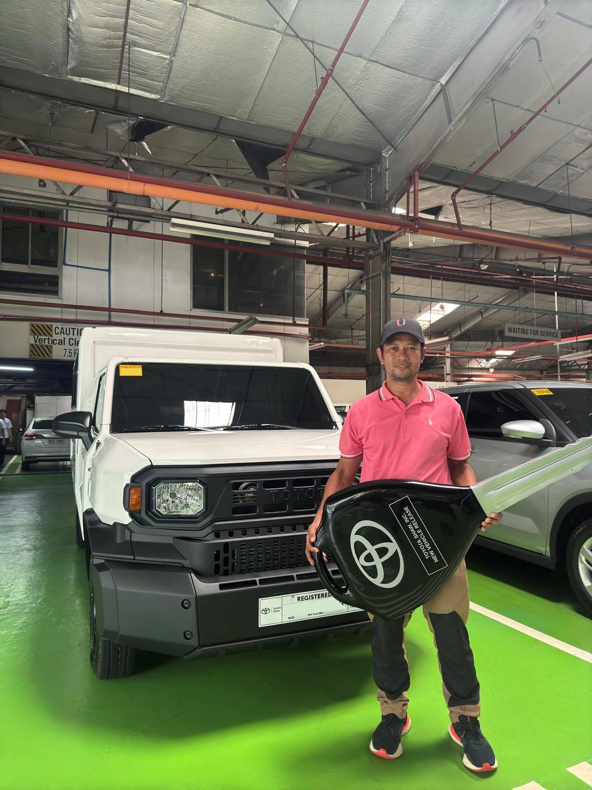 The Next Generation Tamaraw hits the road as its first owners proudly take the keys.