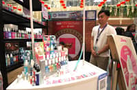 LOOK: Regional distributor Den Ver shows the various scents of the Anney Perfume Series, one of the best-selling perfumes in TikTok, at the SM City Bataan. Anney Perfume Series has been selling like hotcakes, with buyers ranging from students to female employees.