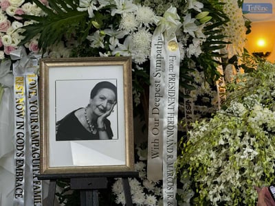 Marcos mourns passing of Philippine cinema queen Gloria Romero