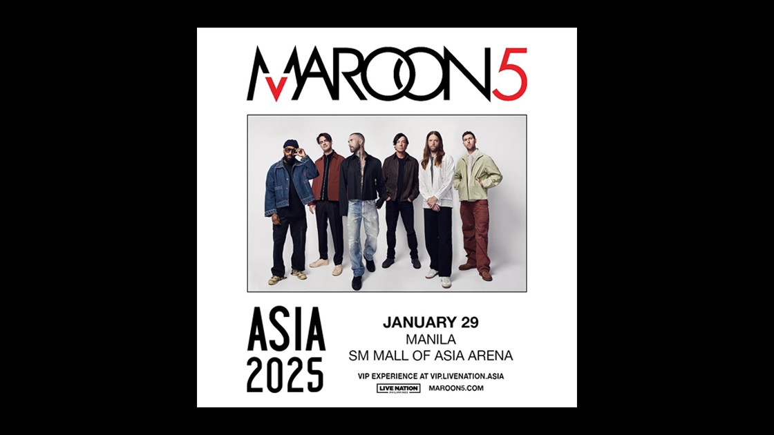 Maroon 5 headlines Asia tour with Manila show