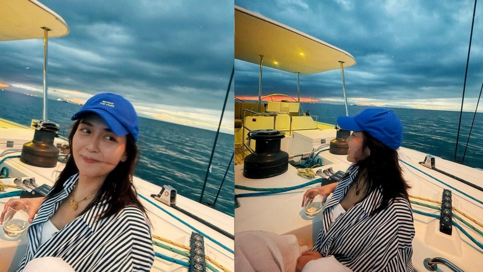 Kathryn Bernardo enjoys yacht party with friends