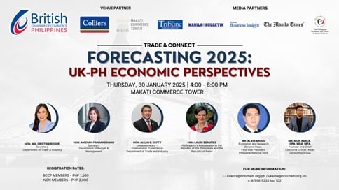 
British Chamber hosts UK-Phl trade forecasting event in Makati City