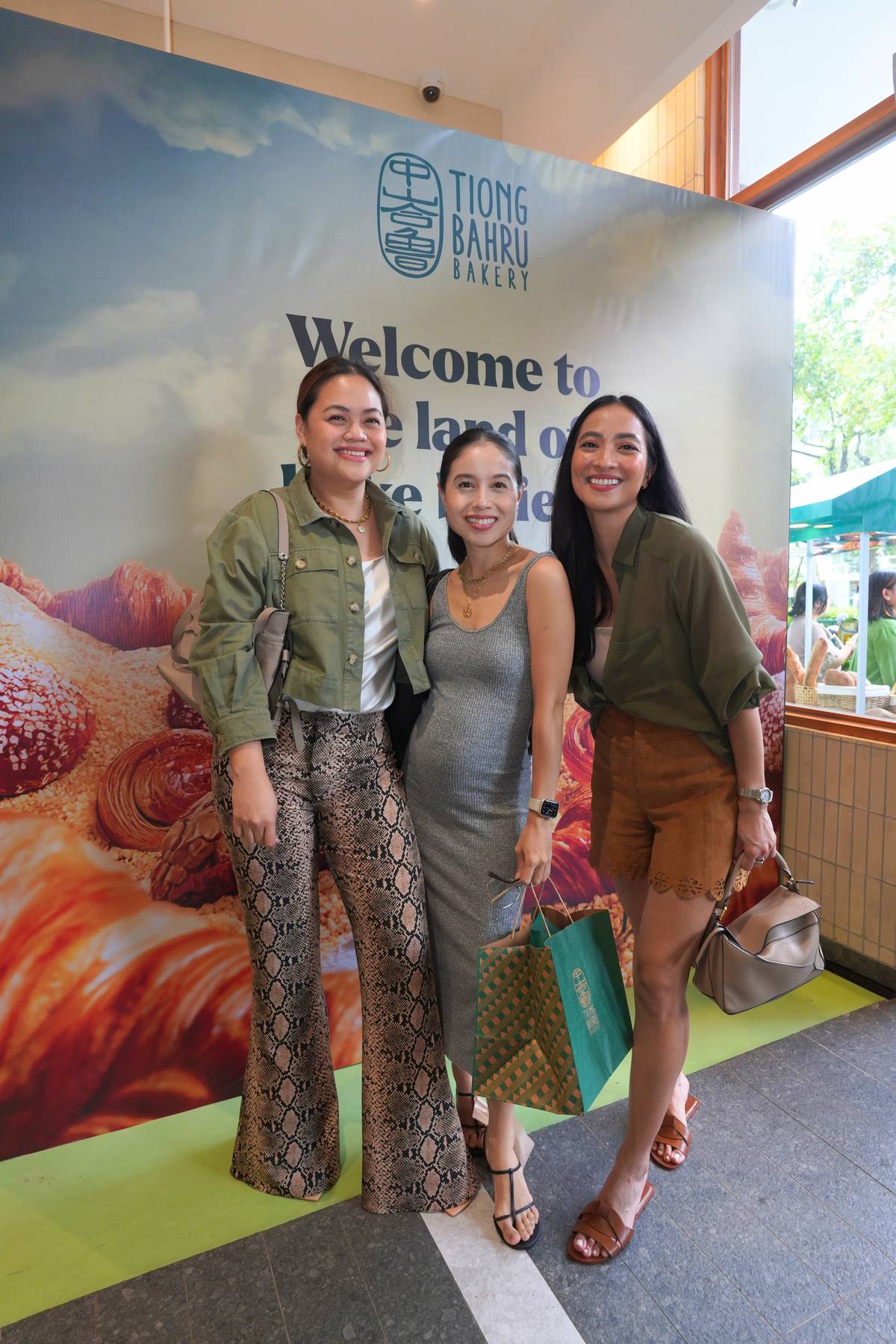 Bianca Santiago, Danie Valdepeñas and Jackie Go.