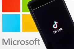 Trump says Microsoft in discussions to acquire TikTok