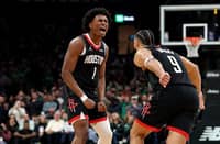 Amen Thompson making the game winner with less than a second left.