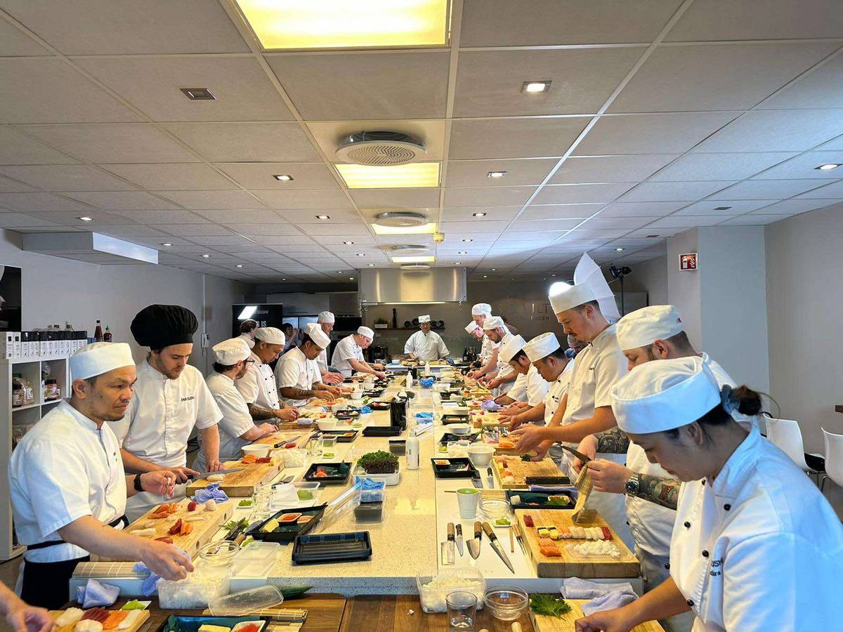 World Sushi Skills Seminar includes a combination of classroom lectures and hands-on practical training.
